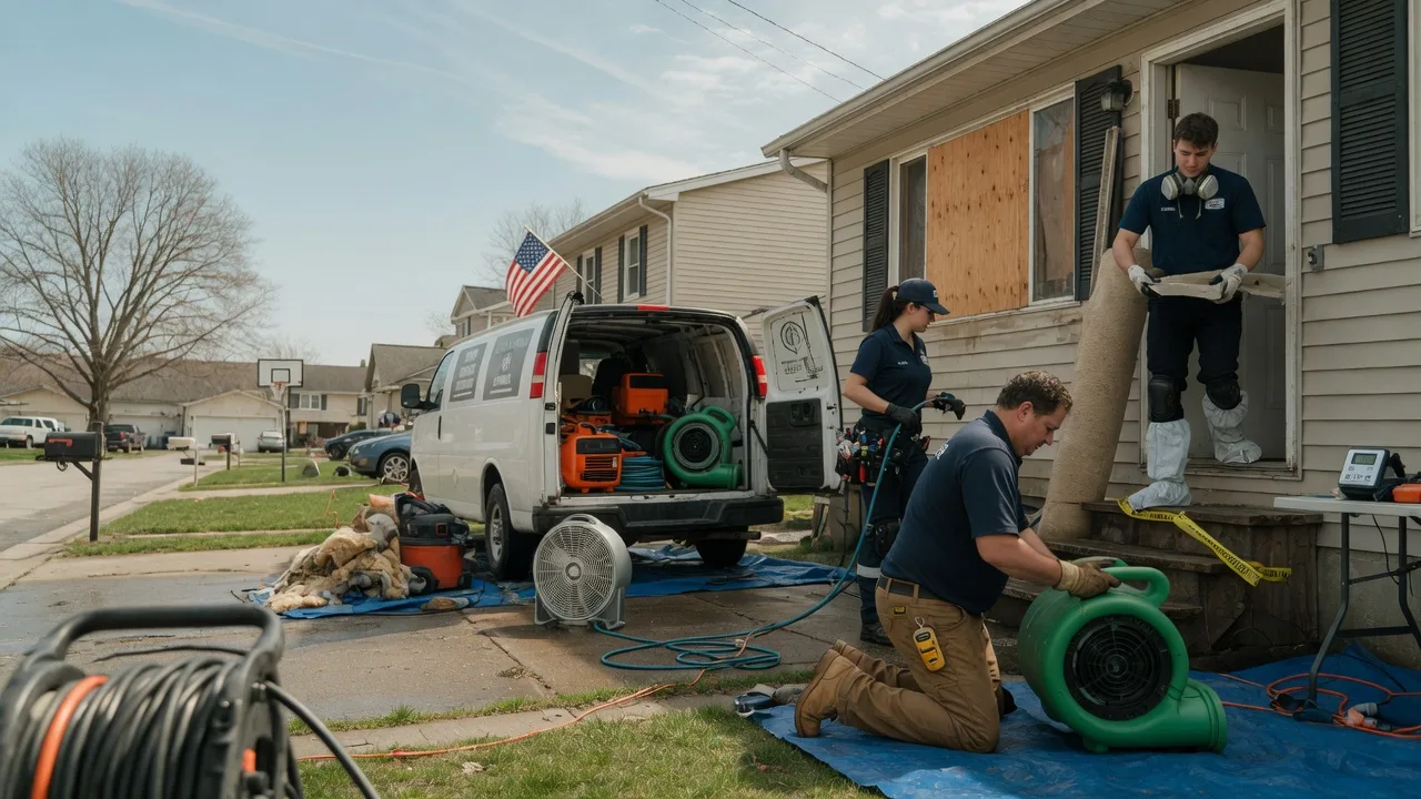 Water Damage Restoration in Bunker Hill, WV near me